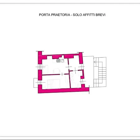 Appartamento Porta Praetoria - Affitti Brevi Italia Aosta